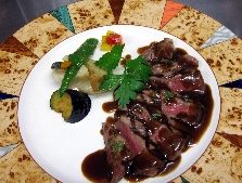 牛フィレ燻煙香り焼き